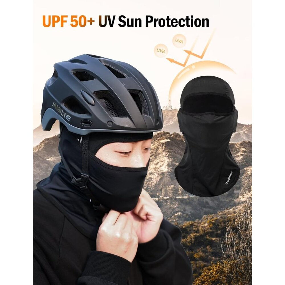 Balaclava Face Mask Breathable Ice Silk UV Sun Protection for Men Women - Picture 3 of 7